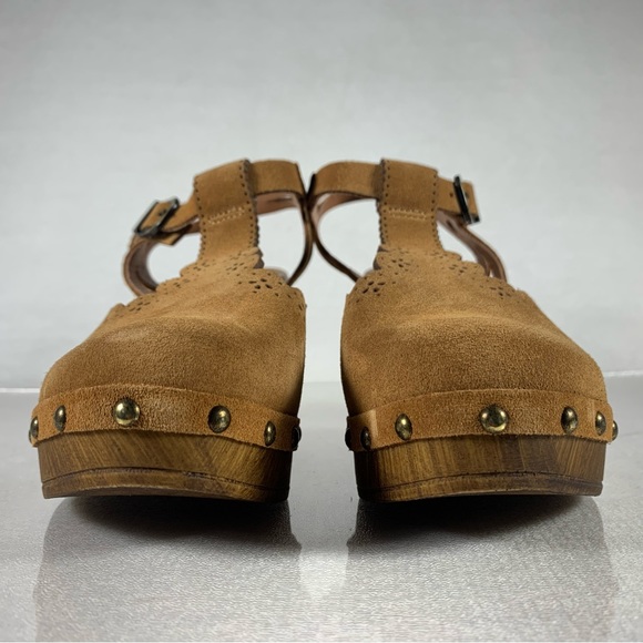 NEW Eric Michael Women’s Sicily Suede Clog Size EU 37 US 6.5-7 - Picture 5 of 12